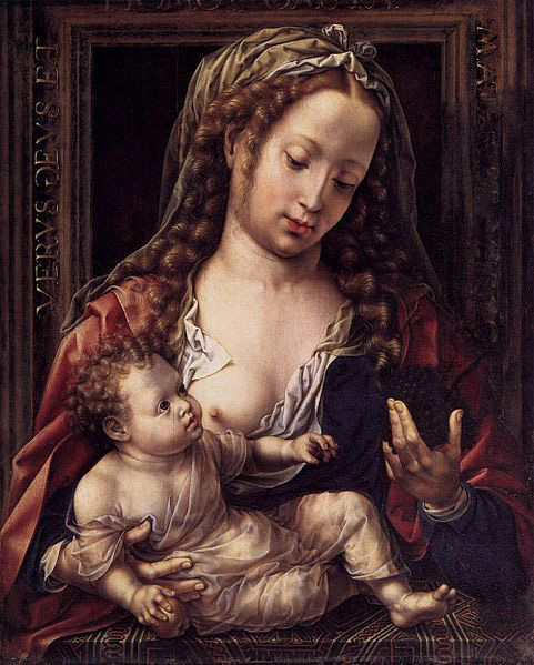 Jan Gossaert Mabuse Virgin and Child